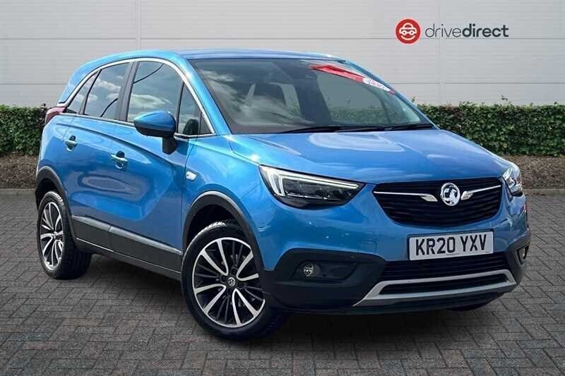 Blue Used 2020 Vauxhall Crossland X Elite SUV | £12,343 (Fair price) - Image 1/4