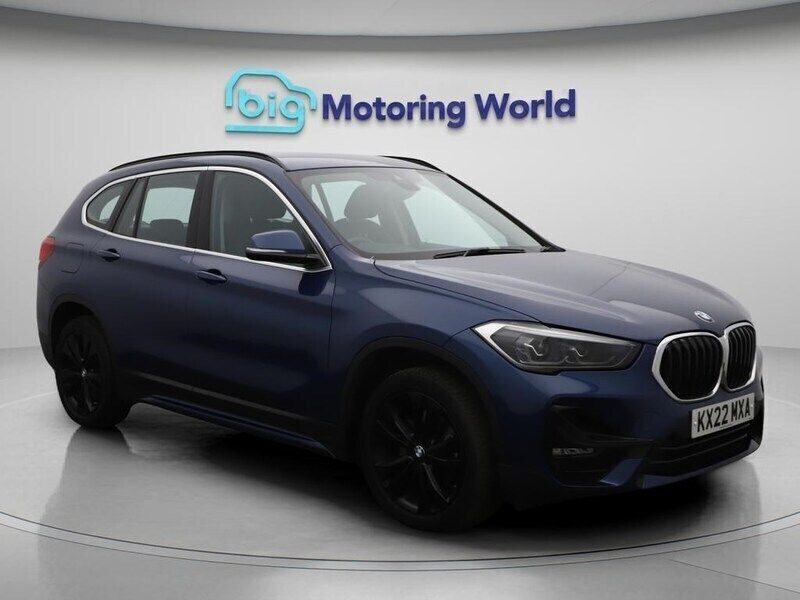Blue Used 2022 BMW X1 Sport Line SUV | £21,700 (Good price) - Image 1/4