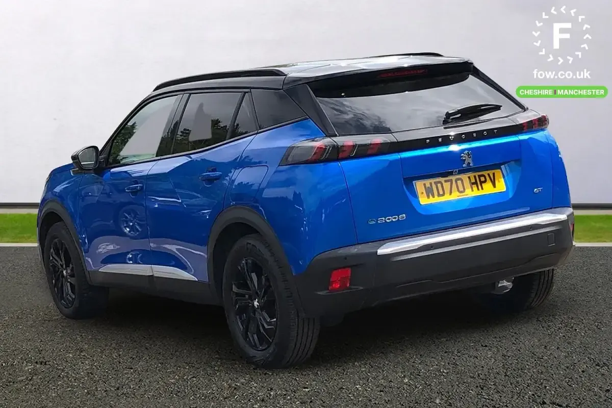 Used Peugeot 2008 GTi 100 kW (136 HP) 2021 Blue SUV
