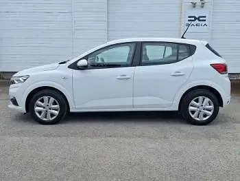 Used Dacia Sandero Comfort 91 HP (66 kW) 2022 White Hatchback