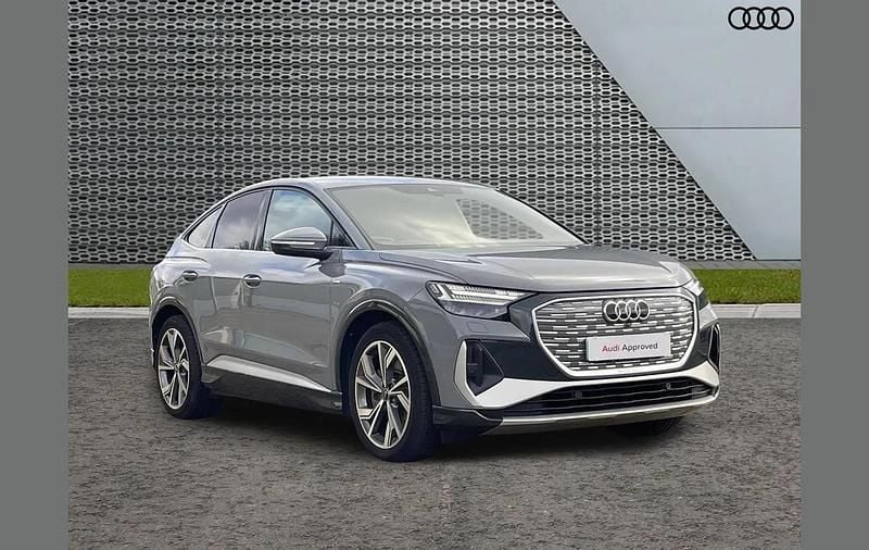 Used Audi Q4 Sportback e-tron Comfort 150 kW (204 HP) 2021 Grey SUV