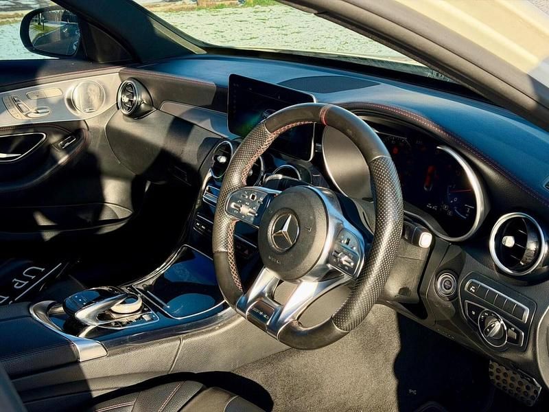 Begagnad Mercedes C43 AMG Premium Plus 2019 Vit Sedan
