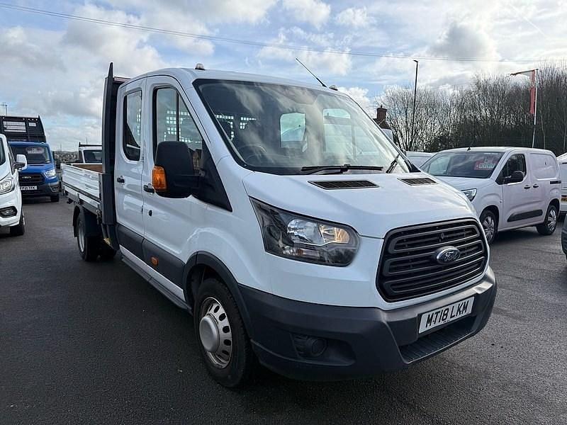 Usado Ford Transit 130 HP (95 kW) 2018 Branco Van