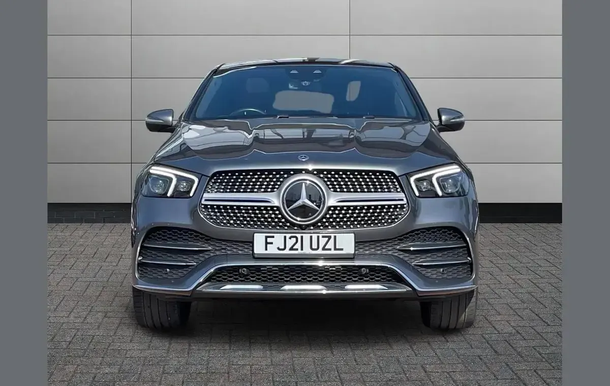 Used Mercedes GLE400 AMG Line Premium Plus 325 HP (239 kW) 2021 Grey Coupe