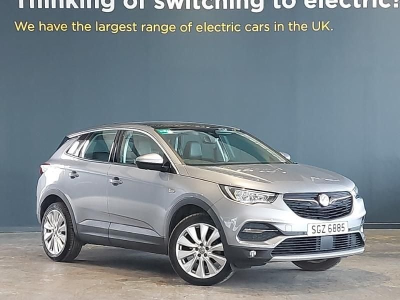 Used Vauxhall Grandland X Elite 130 HP (95 kW) 2020 Grey SUV