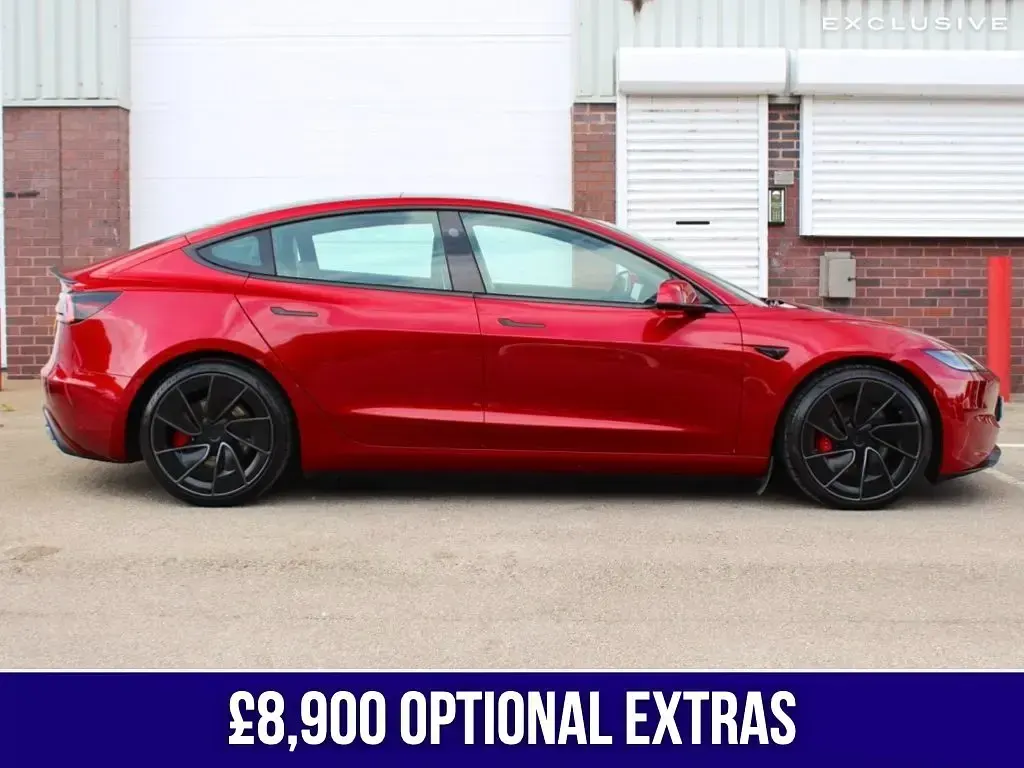 Used Tesla Model 3 Performance 461 kW (627 HP) 2025 Red Sedan
