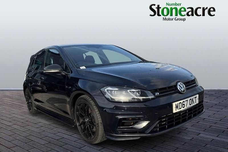Black Used 2018 VW Golf VII R Hatchback | £17,995 (Fair price) - Image 1/1