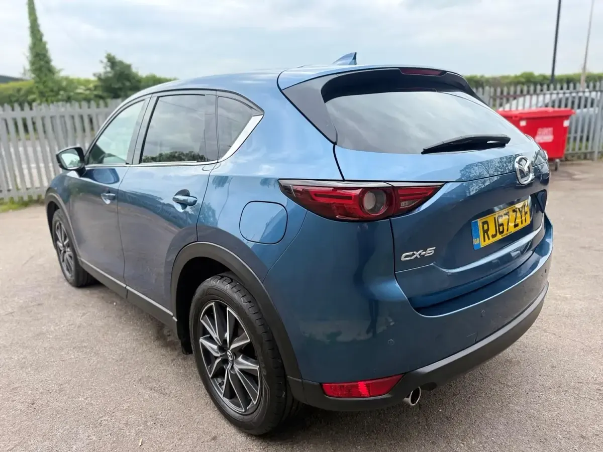 Second-hand Mazda CX-5 Inclusive 2018 Albastru SUV