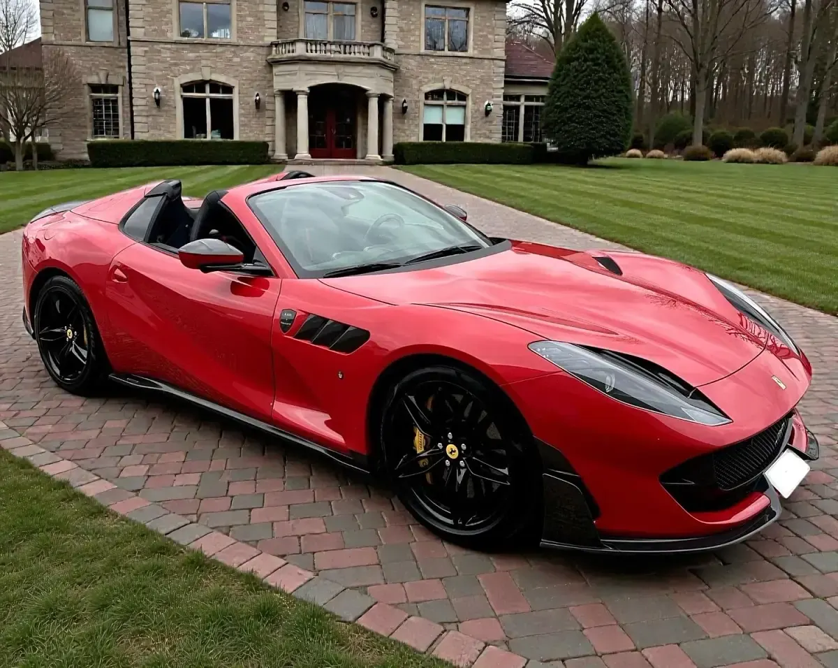 Used Ferrari 812 2021 Red Cabriolet