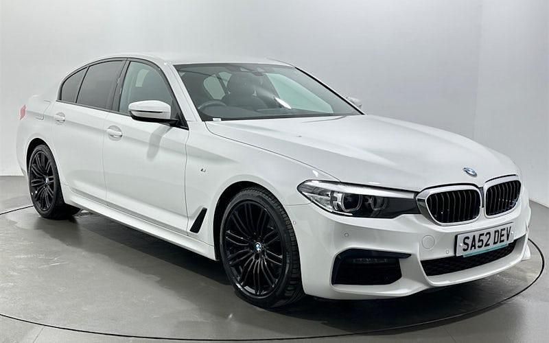 Used BMW 520 M Sport 184 HP (135 kW) 2019 White Sedan