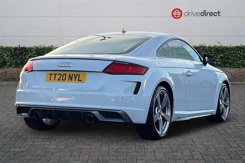 Used Audi TT S-Line 197 HP (144 kW) 2020 White Coupe