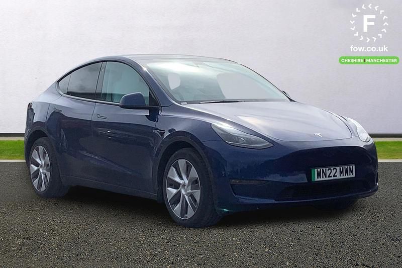 Used Tesla Model Y Long Range AWD 85 kW (116 HP) 2022 Blue SUV