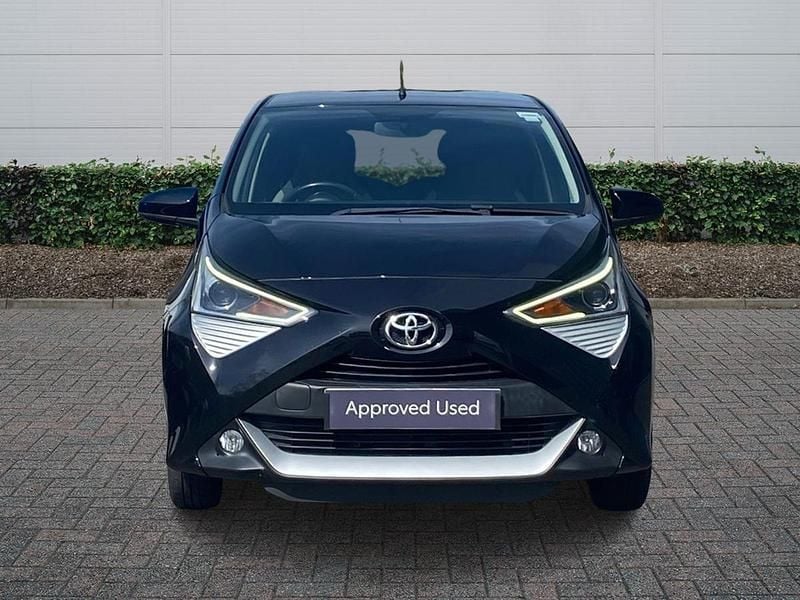 Gebraucht Toyota Aygo X-plore 2018 Schwarz Kleinwagen