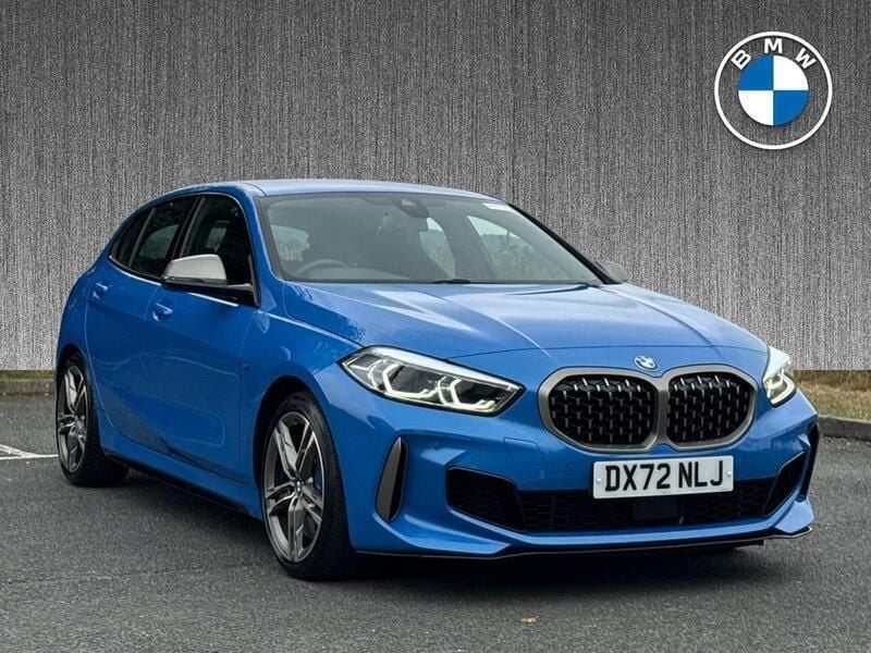 Blue Used 2022 BMW M135 Comfort Edition Hatchback | £28,299 (Fair price) - Image 1/4