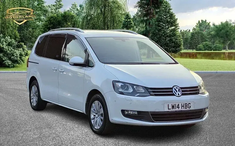 Used VW Sharan SE 150 HP (110 kW) 2014 White MPV