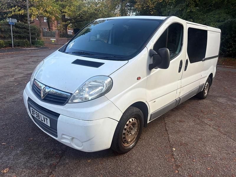 White Used 2008 Vauxhall Vivaro Van | £1,999 (Super price) - Image 1/4