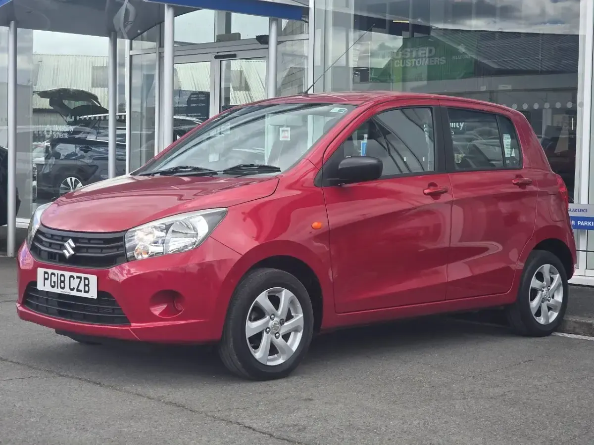 Used Suzuki Celerio SZ3 68 HP (50 kW) 2018 Red Hatchback