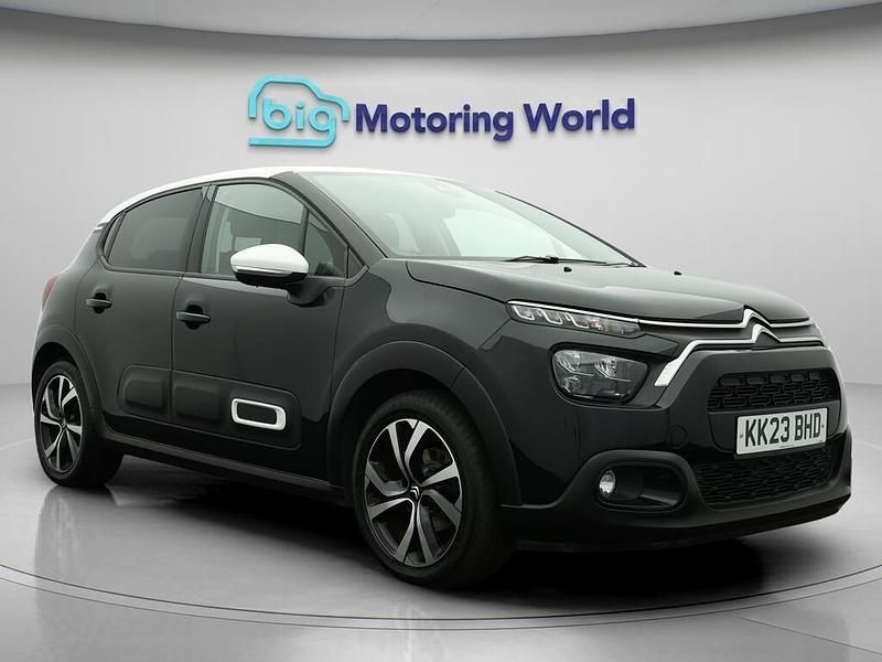 Black Used 2023 Citroën C3 PureTech Hatchback | £11,400 (Super price) - Image 1/4