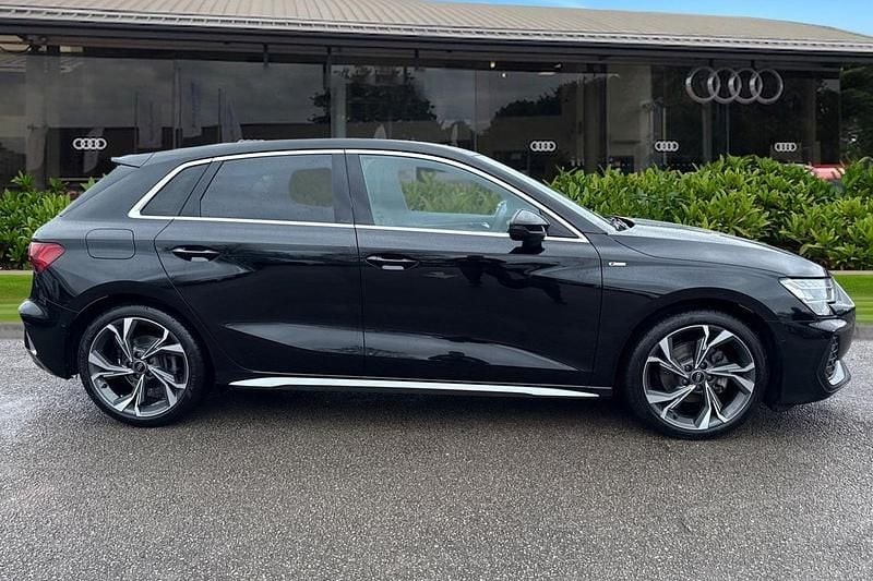 Used Audi A3 S-Line 150 HP (110 kW) 2025 Black Hatchback