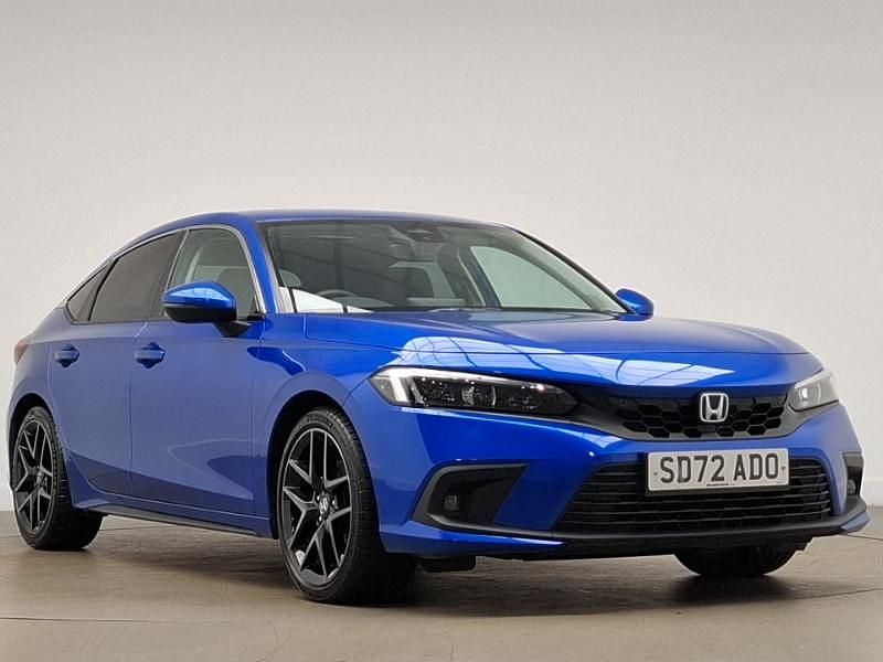 Blue Used 2022 Honda Civic Advance Hatchback | £25,098 (A bit pricey) - Image 1/4