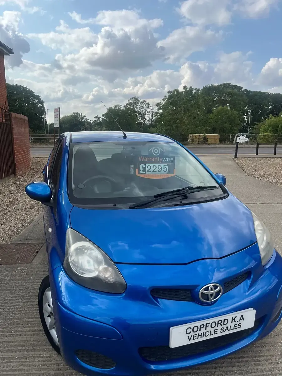 Used Toyota Aygo 2009 Blue Hatchback