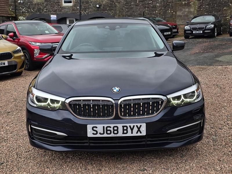 Used BMW 530e Comfort Edition 252 HP (185 kW) 2018 Blue Sedan