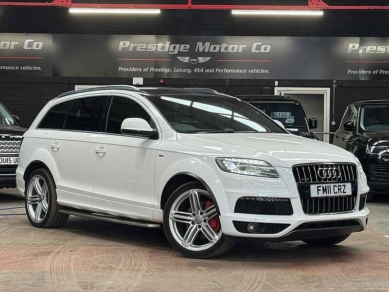 Used Audi Q7 S-Line 241 HP (177 kW) 2011 White SUV