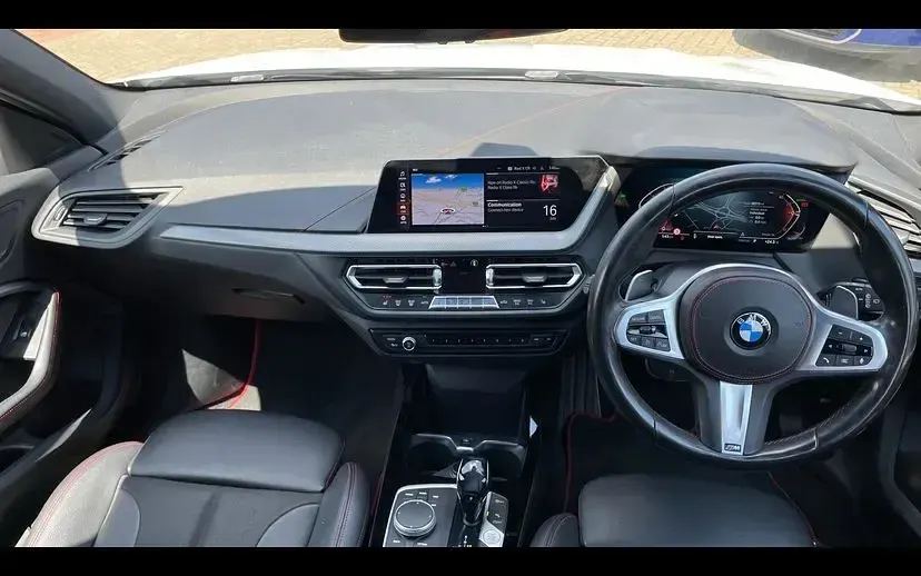 Used BMW 128 ti Shadowline 261 HP (191 kW) 2021 White Hatchback
