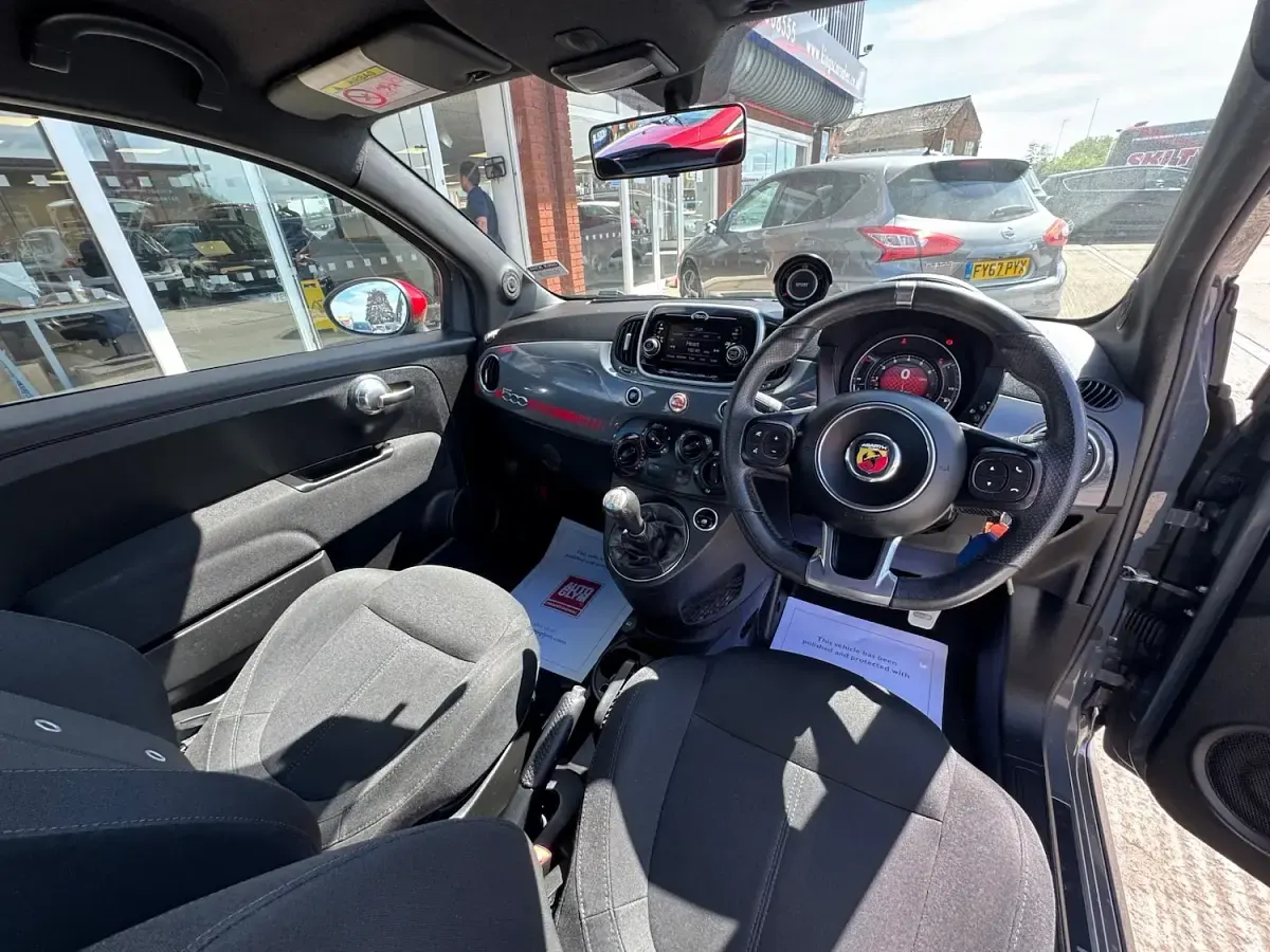 Used Abarth 595 2017 Grigio grey Hatchback