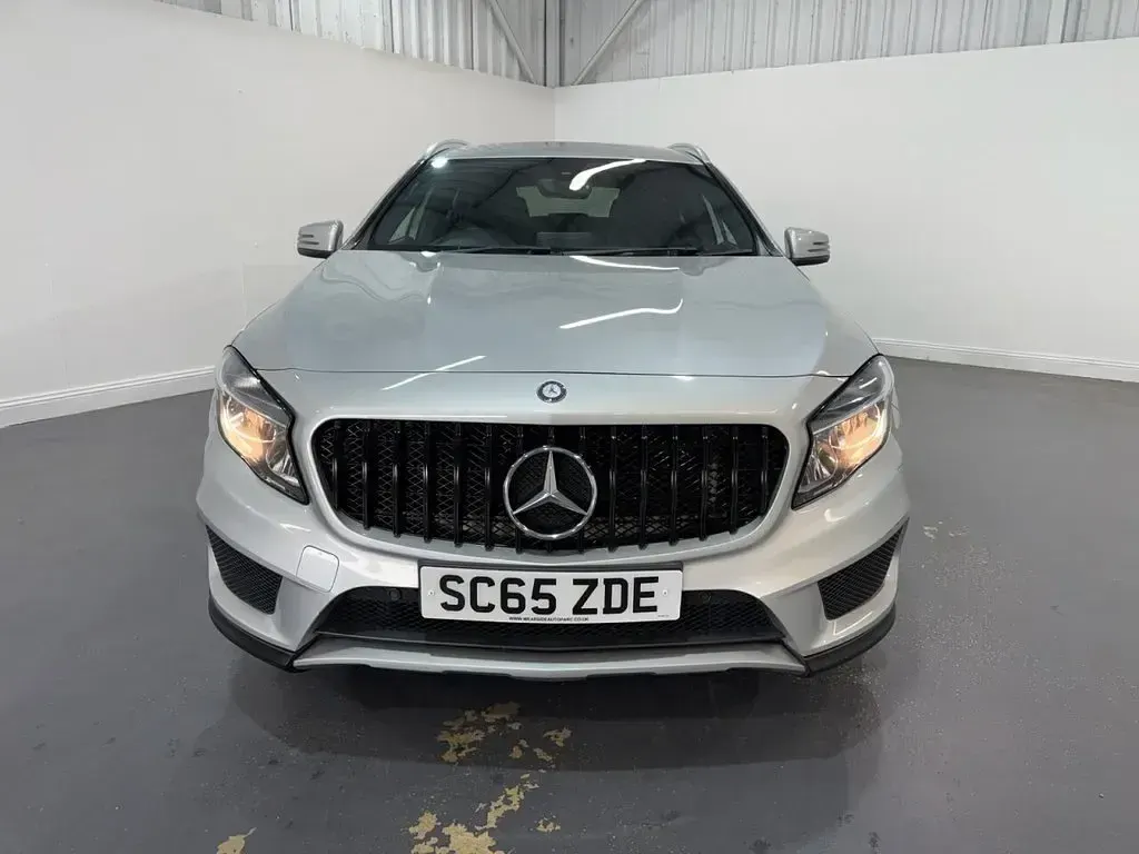 Used Mercedes GLA220 AMG line 177 HP (130 kW) 2015 Silver SUV