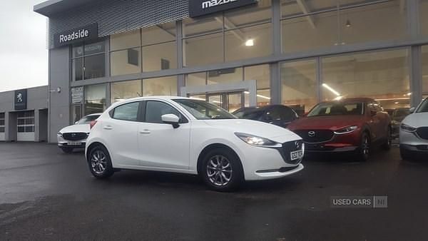 Used Mazda 2 2023 White Hatchback