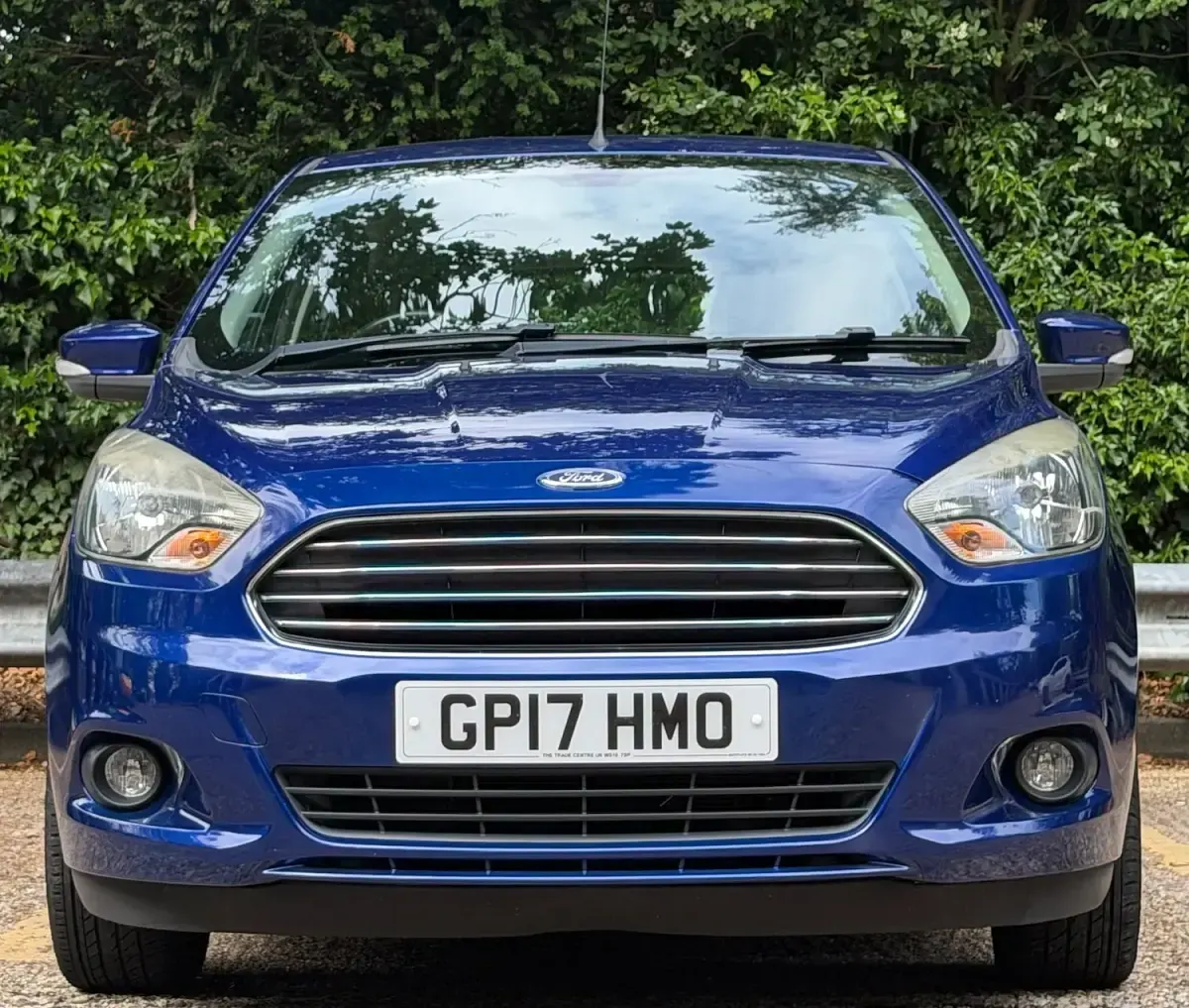 Used Ford Ka Plus Zetec 85 HP (62 kW) 2017 Blue Hatchback