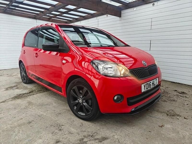 Used Skoda Citigo Monte Carlo 60 HP (44 kW) 2016 Red Hatchback