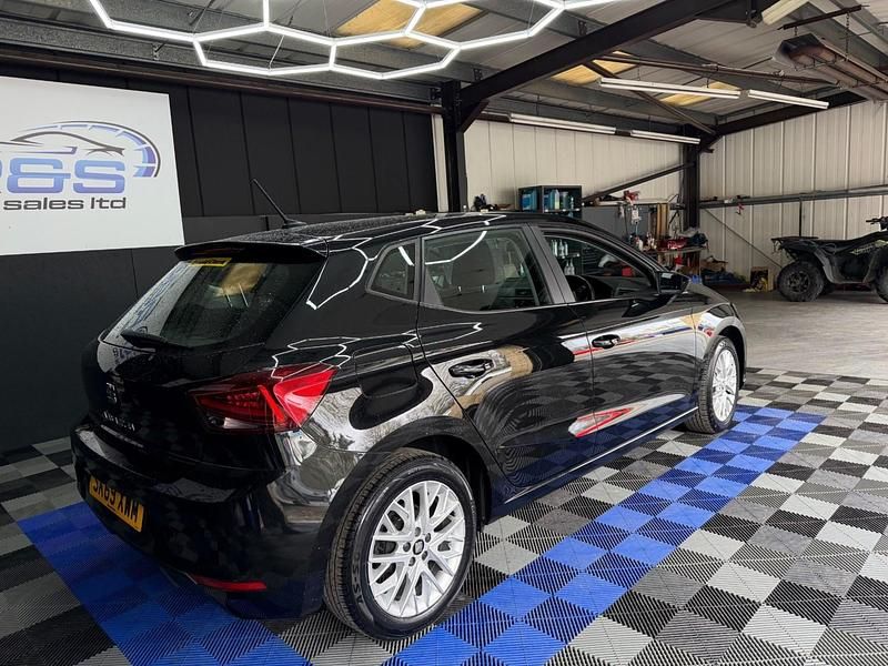 Used Seat Ibiza SE Technology 80 HP (58 kW) 2019 Black Hatchback