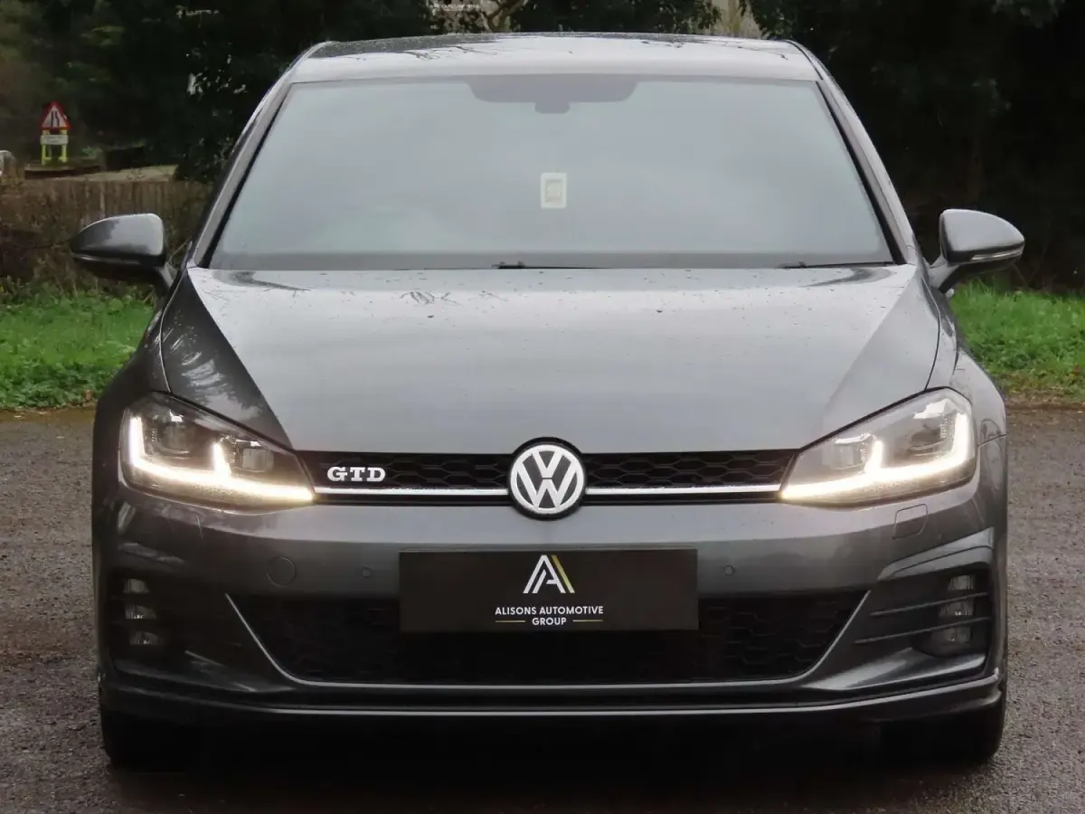 Used VW Golf VII GTD 184 HP (135 kW) 2017 Grey Hatchback