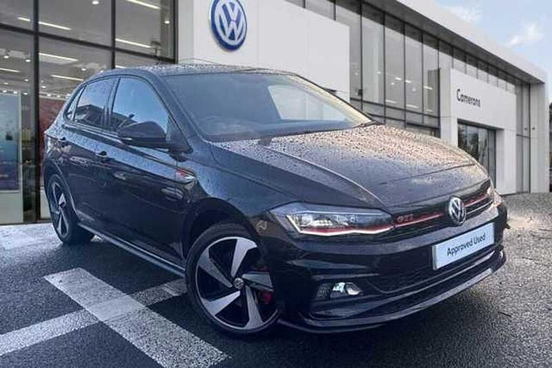 Used VW Polo GTI 200 HP (147 kW) 2019 Black Hatchback