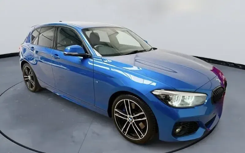 Used BMW 118 M Sport 136 HP (100 kW) 2019 Blue Hatchback