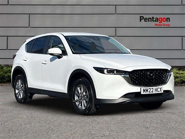 White Used 2022 Mazda CX-5 SUV | £19,250 (Good price) - Image 1/4