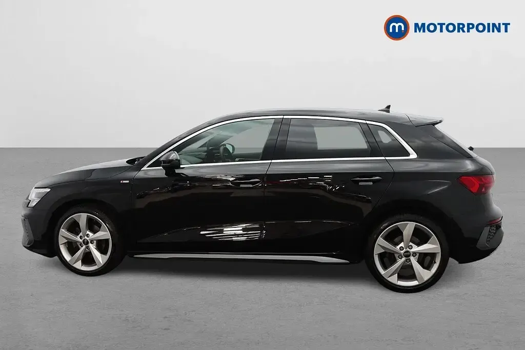 Used Audi A3 S-Line 2023 Black Sedan