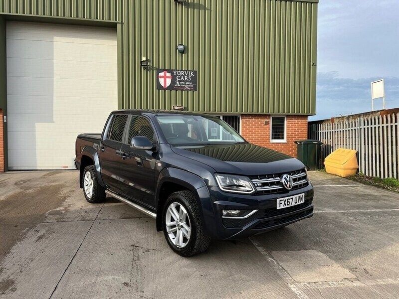 Blue Used 2017 VW Amarok Highline Pickup | £15,495 - Image 1/4
