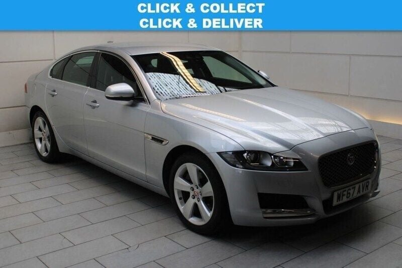 Silver Used 2017 Jaguar XF Portfolio Sedan | £9,400 (Fair price) - Image 1/3