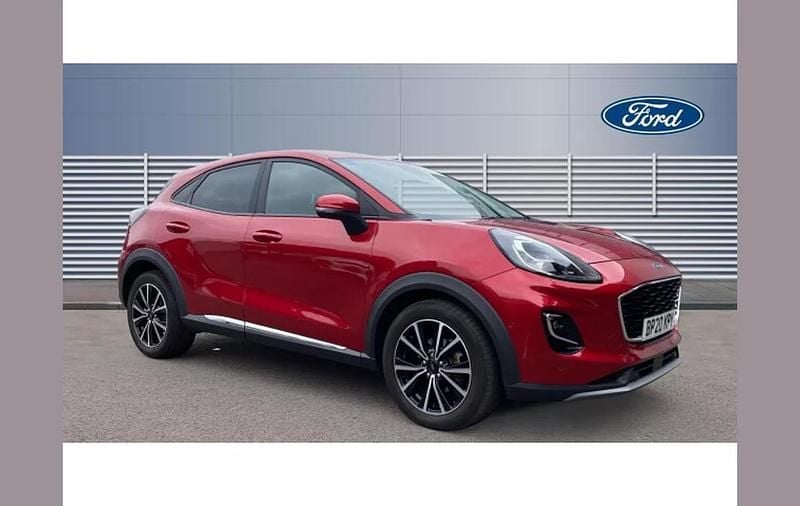 Red Used 2020 Ford Puma Titanium SUV | £13,238 (Good price) - Image 1/4