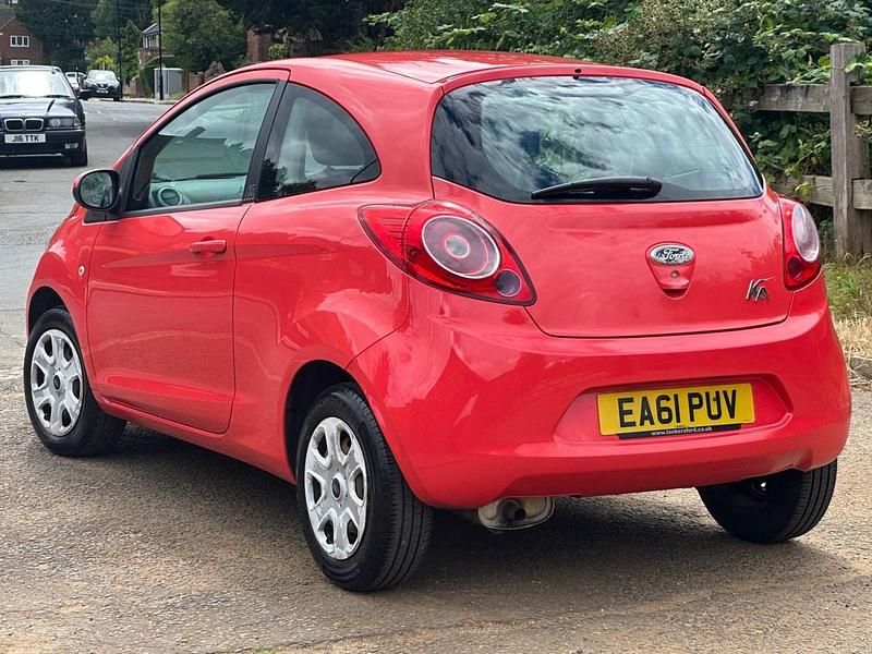 Used Ford Ka S 69 HP (50 kW) 2011 Red Hatchback