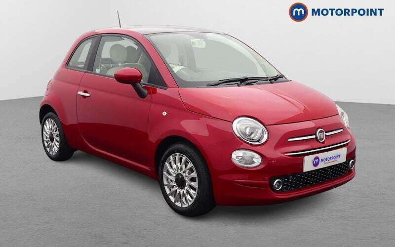 Red Used 2020 Fiat 500 Lounge Hatchback | £9,499 (Fair price) - Image 1/4