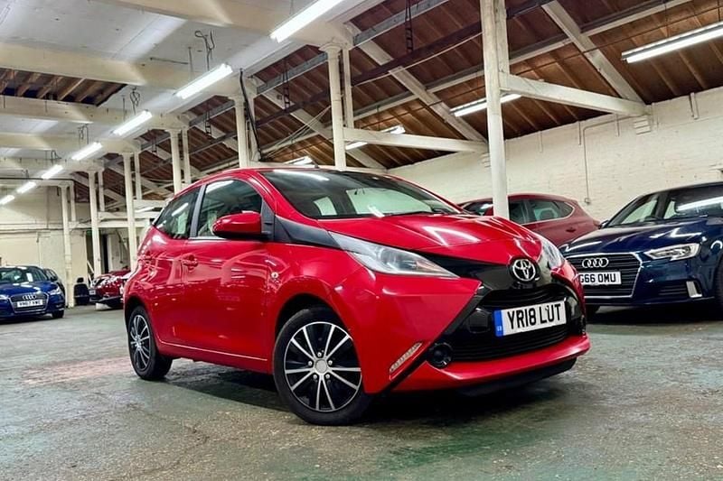 Red Used 2018 Toyota Aygo X-play Hatchback | £4,594 (Good price) - Image 1/1