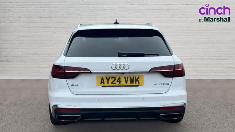 Used Audi A4 S-Line 204 HP (150 kW) 2024 White Estate