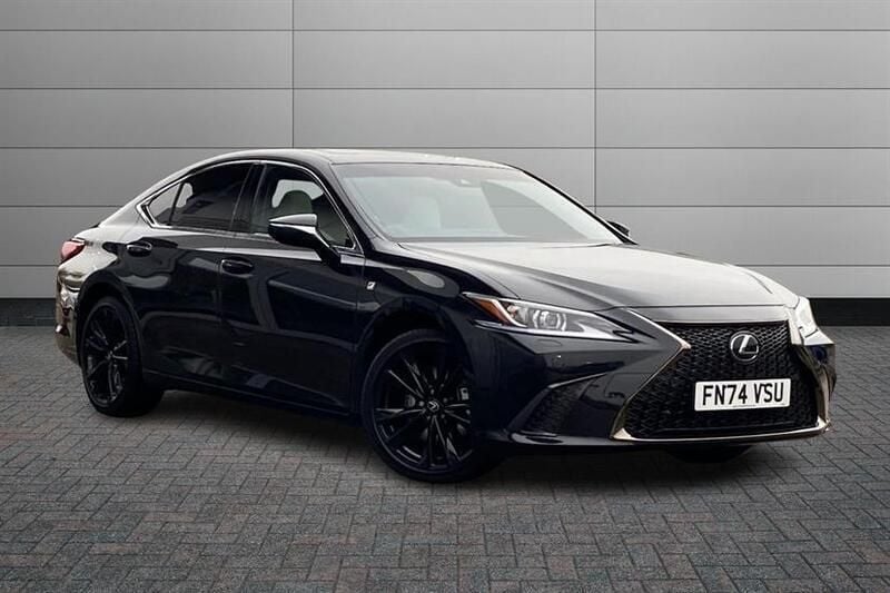 Graphite black Used 2020 Lexus ES300H Sport Line Sedan | £36,368 - Image 1/3