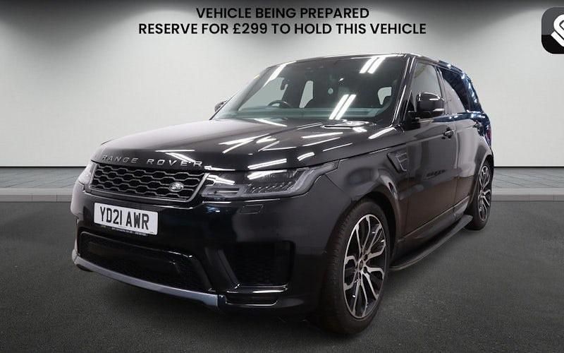 Used Land Rover Range Rover Sport HSE 300 HP (220 kW) 2021 Santorini black SUV