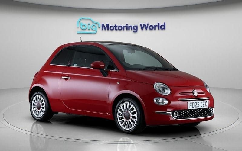 Used Fiat 500 Red 69 HP (50 kW) 2022 Red Hatchback
