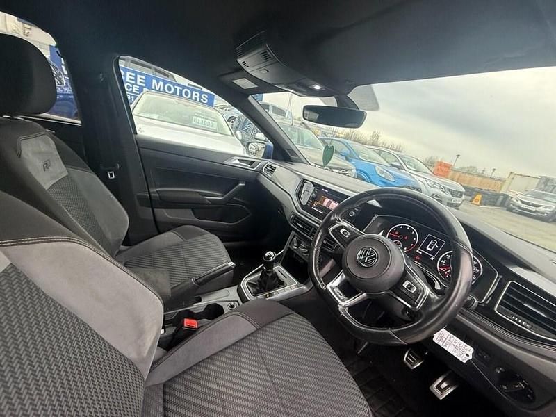 Used VW Polo R-line 95 HP (69 kW) 2019 Blue Hatchback